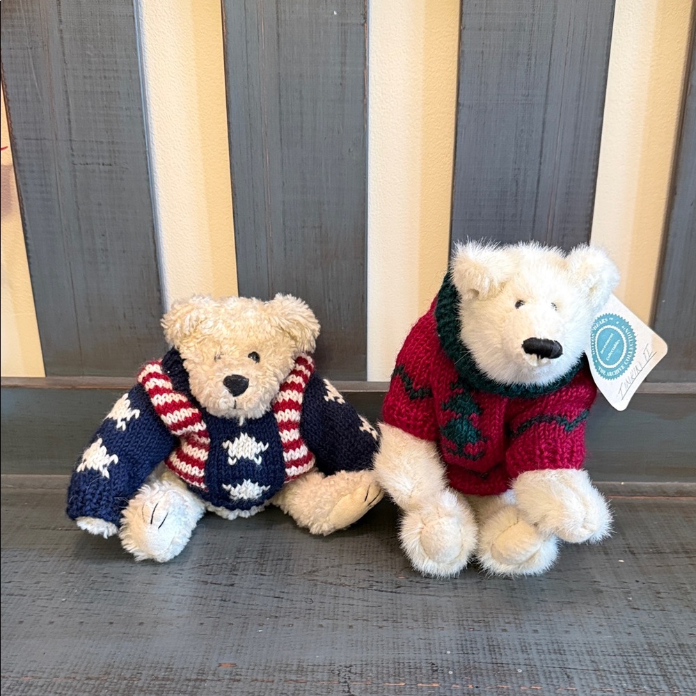 Boyd’s Bear  Plush Toys with Sweaters